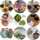 All in one coaster crochet pattern