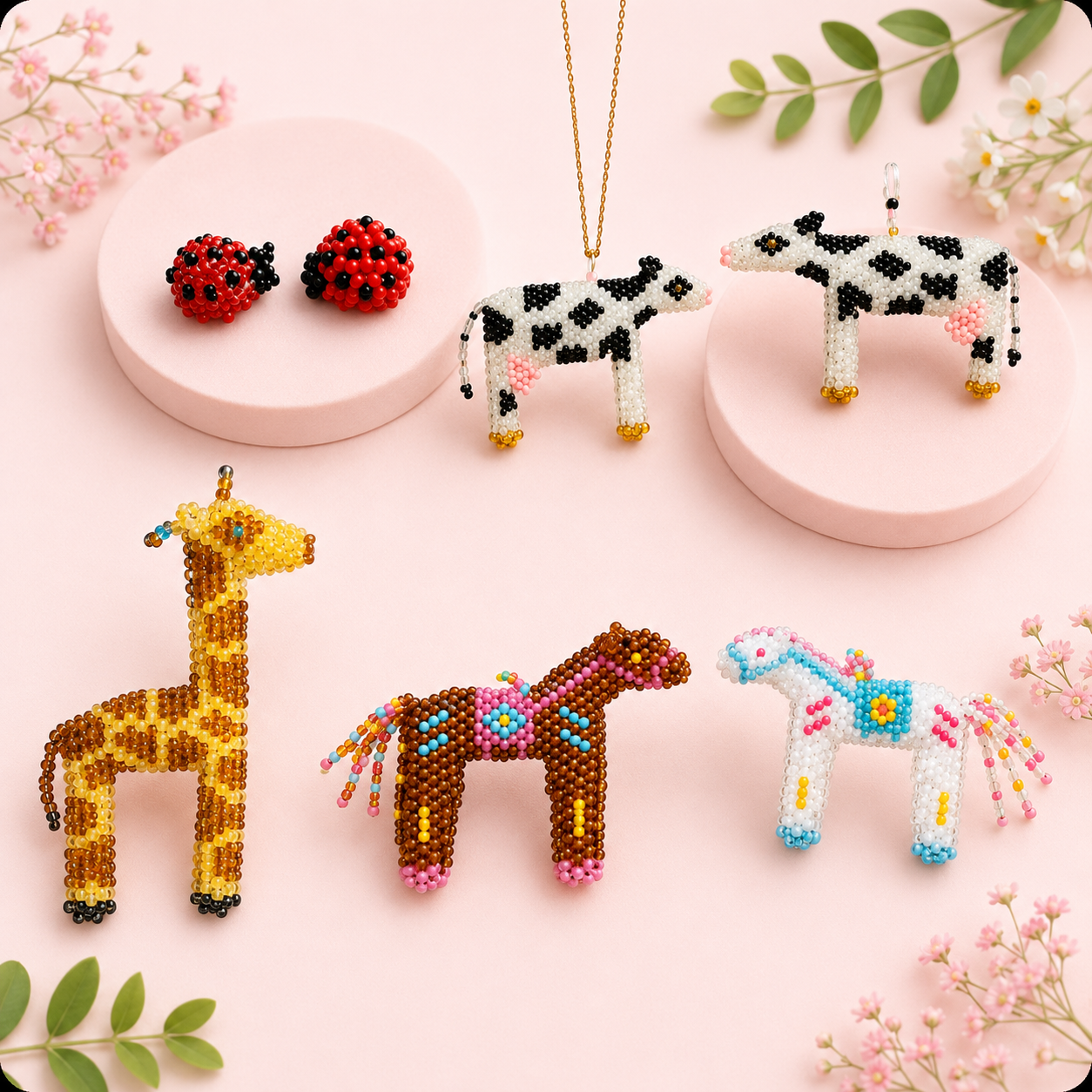 Animal Friends Beading Pattern Bundle