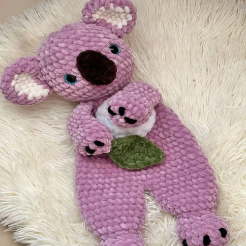Сrochet koala snuggler pattern